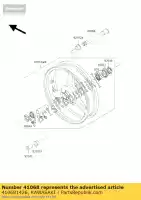 410681426, Kawasaki, O?, fr zx600-j1 kawasaki zx 600 900 1200 2000 2001 2002 2003 2004 2005 2006, Nowy