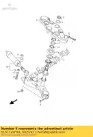 5131124F00, Suzuki, B / kt, bovenste suzuki gsx hayabusa r ru1 ru2z ru2 se ruz rz gsx1300r gsx1300rz 1300 , Nieuw