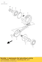 1265026H00, Suzuki, Bilanciatore, manovella suzuki drz  l dr sm dr125sm 125sm 125 , Nuovo