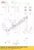 48601319S, KTM, kit de cartucho cpl. l / s husqvarna ktm  smc 690 701 2014 2015 2016 2017 2018 2019, Nuevo