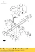 0926322060, Suzuki, cuscinetto suzuki rm  rg gamma fu f rgv uc wolf u 1 bu rg125cuc rg125abuaubu rgv250 rg125fu rm125 125 250 , Nuovo