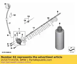 Aqui você pode pedir o o-ring - 38x2 em BMW , com o número da peça 21527714159: