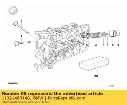 Here you can order the spacer - 2,05mm          from BMW, with part number 11321460148: