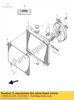 1780031G00, Suzuki, fan assy, ??radiat suzuki lt a 700 2005 2006, Nuovo