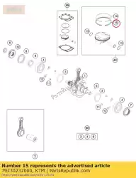 Qui puoi ordinare anello raschiaolio da KTM , con numero parte 79230232000: