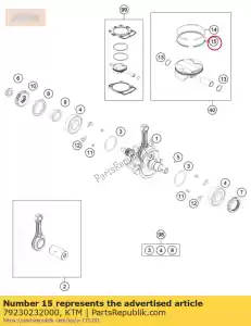 ktm 79230232000 anello raschiaolio - Il fondo