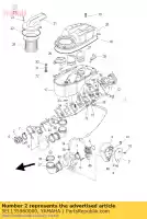 5EL135960000, Yamaha, gewricht, carburateur 2 yamaha bt xvs 1100 1999 2000 2001 2002 2003 2004 2005 2006, Nieuw