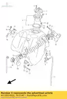 4419004820, Suzuki, inlaat set, brandstof suzuki xf 650 1997 1998 1999 2000 2001, Nieuw