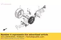 32112KW3000, Honda, clamper, générateur d'impulsions honda nx  xr r cbf 2 nx250 xr250r cbf250 250 , Nouveau