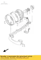 3512144260, Suzuki, unit, hoofdlamp suzuki gn  u e gn125e 125 , Nieuw