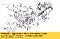 50192MEE000, Honda, kraag b, motorhanger honda cbr 600 2003 2004 2005 2006, Nieuw