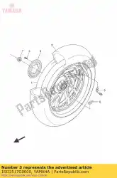 Qui puoi ordinare rotore, sensore da Yamaha , con numero parte 1SD2517G0000: