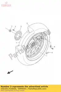 yamaha 1SD2517G0000 rotore, sensore - Il fondo