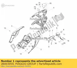 Here you can order the u. Sitzbankt. From Piaggio Group, with part number 2B003059: