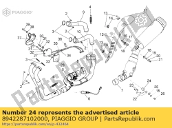 Aprilia 8942287102000, Sensor de temperatura del agua porter 1.3 (, OEM: Aprilia 8942287102000