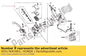 honda 45517KR3901 uchwyt, pompa hamulcowa - Dół