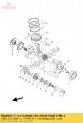 Tutaj możesz zamówić korba 2 od Yamaha , z numerem części 18P114220000: