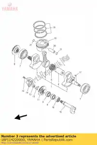 yamaha 18P114220000 manivela 2 - Lado inferior