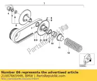 21007665448, BMW, cuscinetto a sfere scanalato bmw c1 125 200 2000 2001 2002 2003 2004, Nuovo