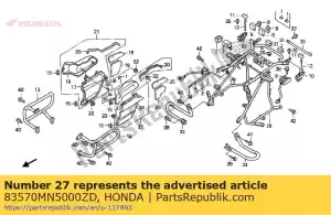 Honda 83570MN5000ZD cove*type1/type3* - Bottom side