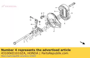 Honda 43100KE1010ZA panneau com * nh-105 * - La partie au fond