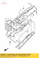 46XW217501GE, Yamaha, capot latéral 1 yamaha fz 600, Nouveau