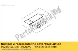 Aquí puede pedir llave, caja (p16) de Honda , con el número de pieza 89216KW3000: