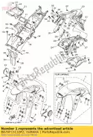 BS7XF15110P2, Yamaha, pára-choque frente yamaha  320 2019, Novo