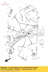 Qui puoi ordinare gruppo indicatore livello olio da Yamaha , con numero parte 27D857200000: