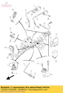 yamaha 27D857200000 gruppo indicatore livello olio - Il fondo