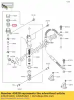 430281060, Kawasaki, diaframma kx250-d2 kawasaki  kdx kx 65 80 85 100 125 200 250 500 1986 1987 1988 1989 1990 1991 1992 1993 1994 1995 1996 1997 1998 1999 2000 2001 2002 2003 2005 2006 2007 2008 2009 2010 2011 2012 2013 2014 2015 2016 2017 2018 2019 2020, Nuovo