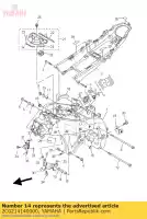 2C0214140000, Yamaha, jefe, soporte del motor yamaha  yzf r 600 850 890 2006 2007 2018 2019 2020 2021, Nuevo