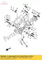 2AX273110000, Yamaha, debout, côté yamaha fz 600, Nouveau