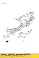 6311048G00YD8, Suzuki, fender comp,rea suzuki vzr intruder m1800 ru2 r vzr1800r 1800 , New