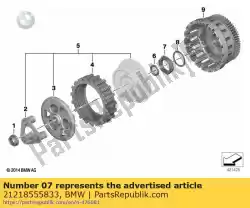 Aqui você pode pedir o porca - m36x1,5 mkl em BMW , com o número da peça 21218555833: