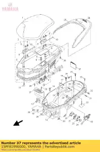 yamaha 15PF8199E000 o/m xf50e - Bottom side