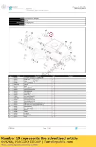Piaggio Group 649266 odst?pnik - Dół