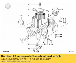 Ici, vous pouvez commander le collier de serrage - d = 58mm auprès de BMW , avec le numéro de pièce 13721338650: