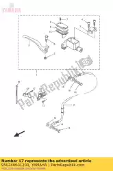 Qui puoi ordinare bullone, flangia (2uj) da Yamaha , con numero parte 950240601200: