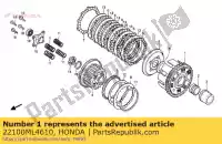 22100ML4610, Honda, nessuna descrizione disponibile al momento honda cb cmx 450 1986 1987 1988, Nuovo