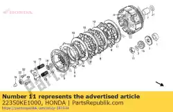 Tutaj możesz zamówić brak opisu w tej chwili od Honda , z numerem części 22350KE1000: