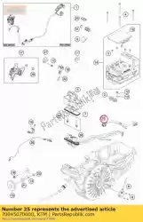 Here you can order the engine wire harness from KTM, with part number 70045070000: