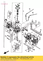 Qui puoi ordinare gruppo carburatore 3 da Yamaha , con numero parte 3XW149030000: