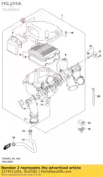 Here you can order the cap,air cleaner from Suzuki, with part number 1374011J01: