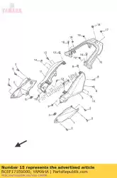 deksel zijde 5 van Yamaha, met onderdeel nummer BC6F171E0000, bestel je hier online: