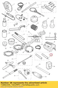 triumph T3880308 klem cilinder vat - Onderkant