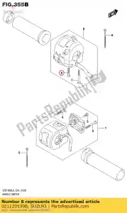 suzuki 021120530B schroef - Onderkant