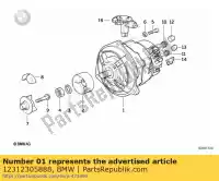 12312305888, BMW, alternatore - 60a bmw  1200 1996 1997 1998 1999 2000 2001 2002 2003 2004, Nuovo