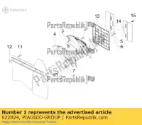 622824, Piaggio Group, protezione posteriore     , Nuovo