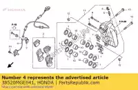 38520MGE641, Honda, capteur, fr. vitesse de roue honda vfr  f crosstourer x dtc fd xd dct vfr1200fa vfr1200fda vfr1200f vfr1200fd 1200 , Nouveau